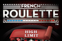 french roulette with high limits